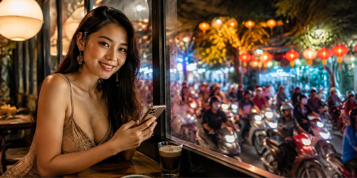 Người dùng ở Hà Nội xem sự kiện thể thao trên điện thoại di động